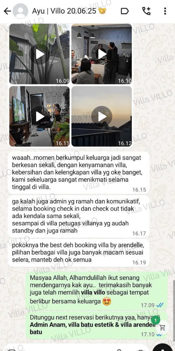 Testimoni WA VILLO (1)