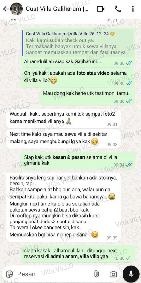 Testimoni WA VILLO (2)